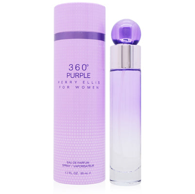 Perry Ellis 360 Purple Eau de Parfum Spray for Women, 1.7 oz (50 ml)