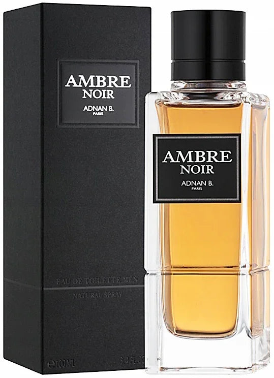 Adnan B Ambre Noir Men Eau de Toilette Spray For Men 3.4oz