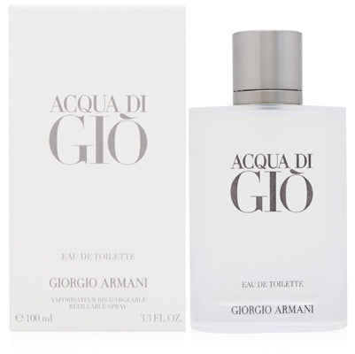 Giorgio Armani Acqua di Gio Men Edt Refillable 3.3 OZ for Men