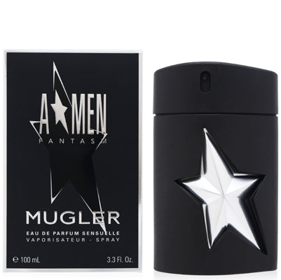 Mugler A*men Fantasm Eau de Parfum Spray (Refillable) for Men, 3.3 oz (100 ml)