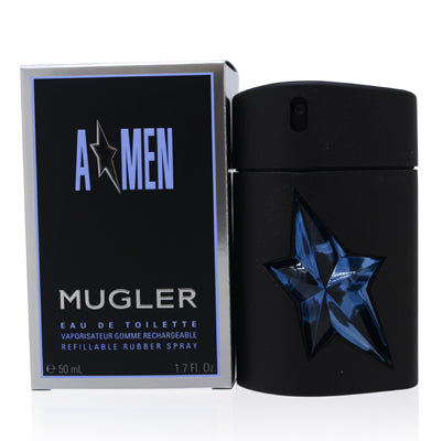 Mugler Angel Men Edt Spray Refillable for Men, 1.7 oz (50 ml)