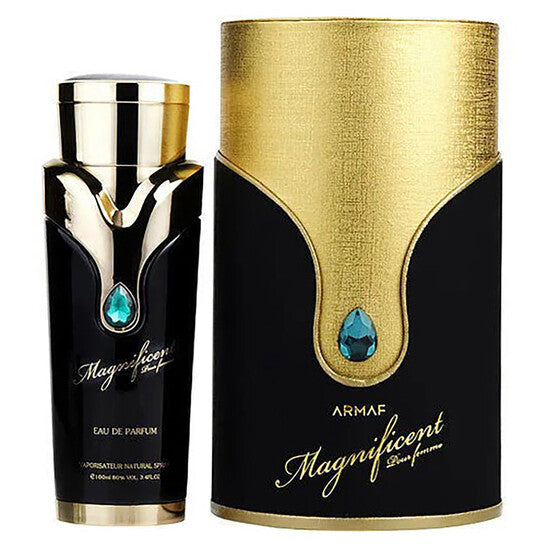 Armaf Magnificent Pour Femme for Women Eau de Parfum Spray, 3.4 Ounce