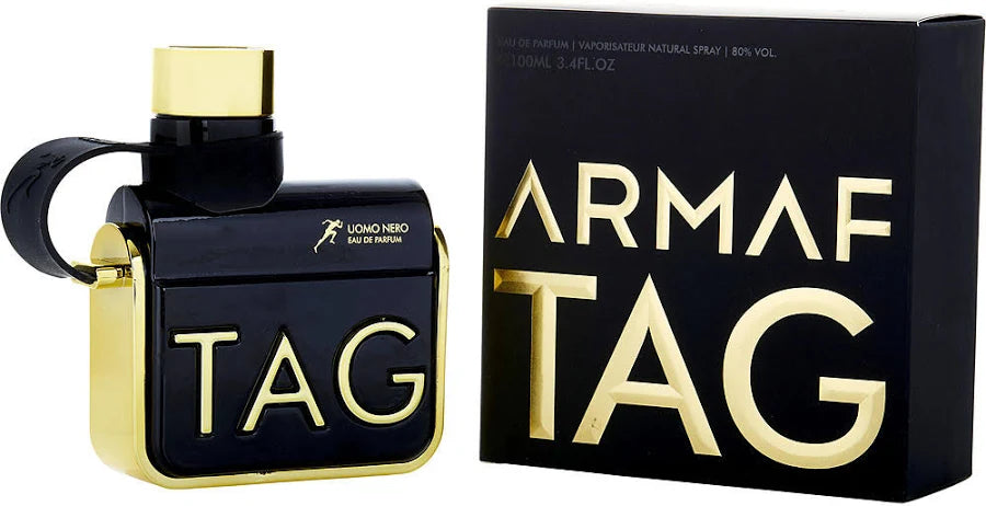 Armaf Men Tag Uomo Nero 3.4 Oz Eau De Parfum For Men