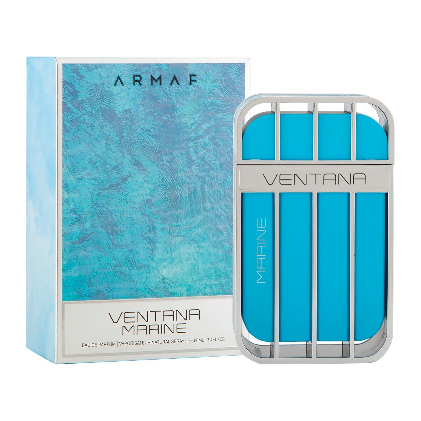 Armaf Ventana Marine Eau de Parfum Unisex Spray 3.4 oz (100ml)