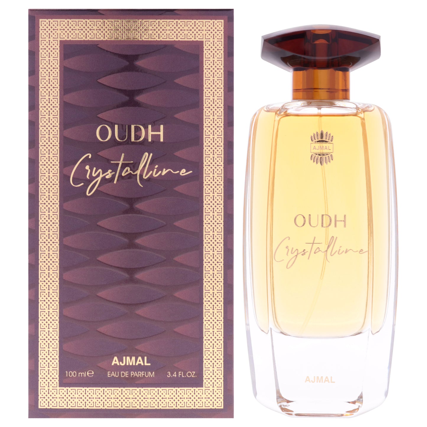 Ajmal Oudh Crystalline 3.4 oz EDP Spray for Unisex