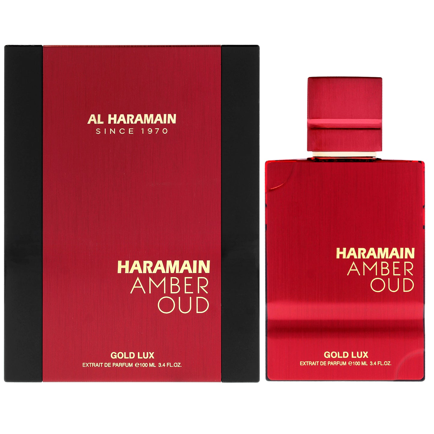 Al Haramain Amber Oud - Gold Lux 3.4 oz Extrait De Parfum Spray for Unisex