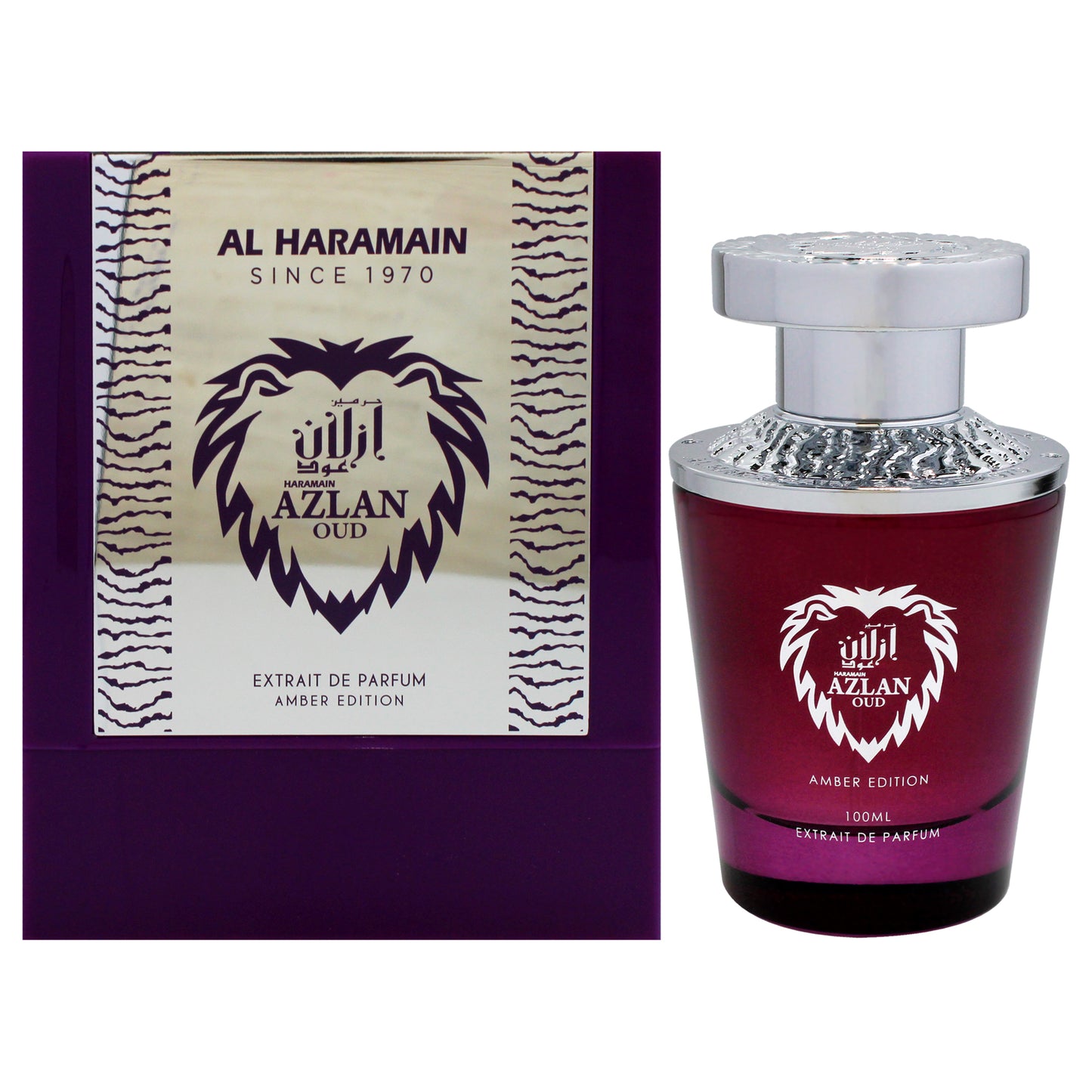 Al Haramain Azlan Oud - Amber Edition 3.33 oz Extrait De Parfum Spray for Unisex