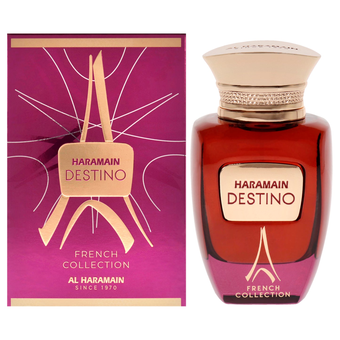 Al Haramain French Collection - Destino 3.33 oz EDP Spray for Unisex