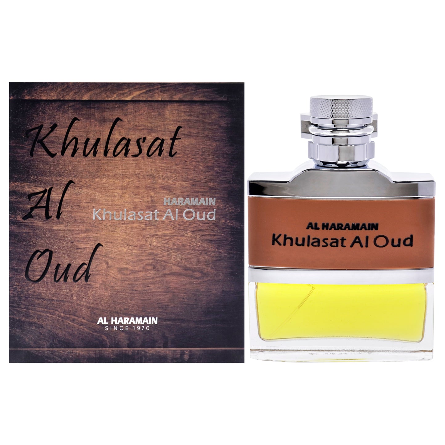 Al Haramain Khulasat Al Oud 3.3 oz EDP Spray for Unisex