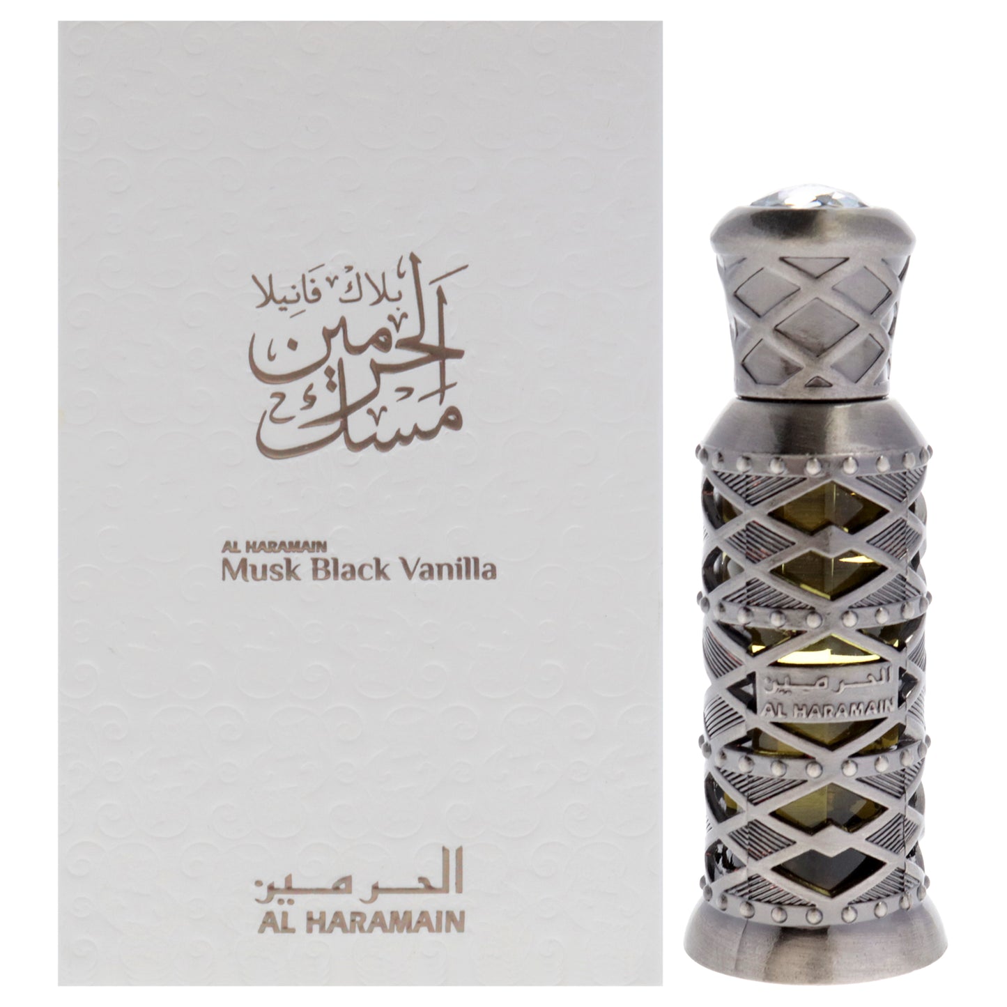 Al Haramain Musk - Black Vanilla 0.4 oz Concentrated Perfume Oil for Unisex