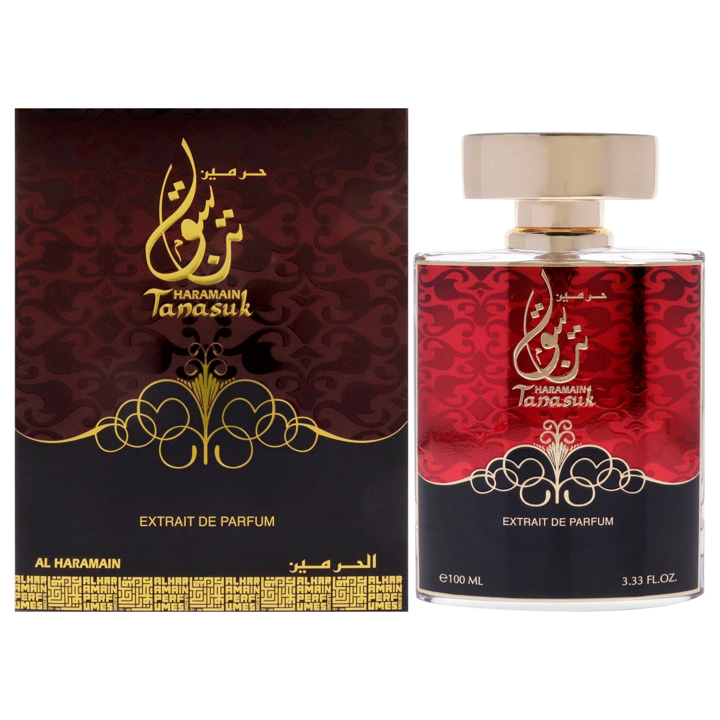 Al Haramain Tanasuk Extrait 3.33 oz Extrait De Parfum Spray for Unisex