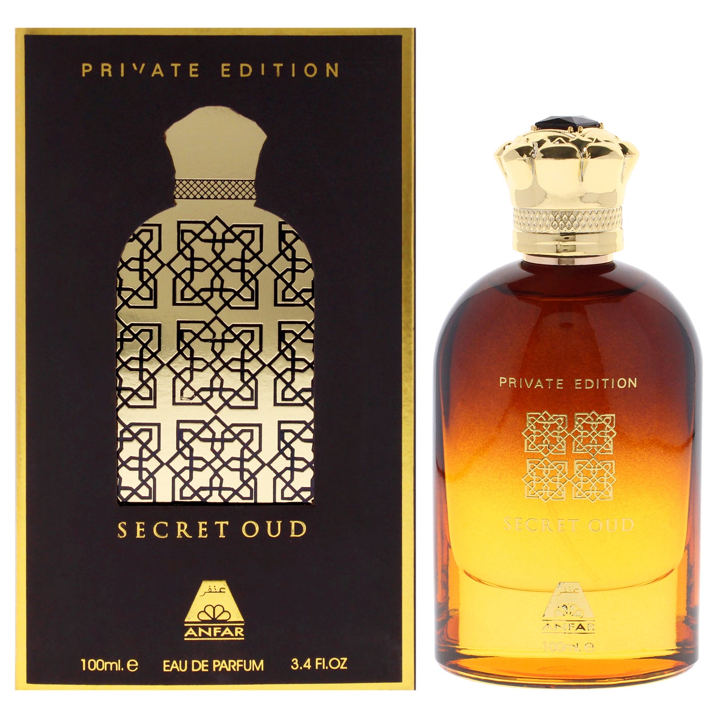 Anfar Private Edition - Secret Oud 3.4 oz EDP Spray for Men
