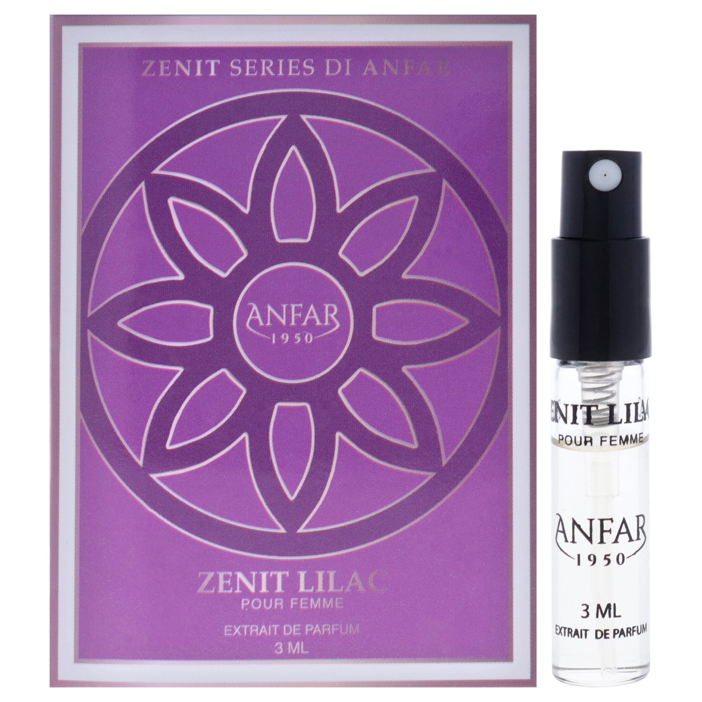 Anfar Zenit Series - Lilac 3 ml Extrait De Parfum Spray Vial for Women