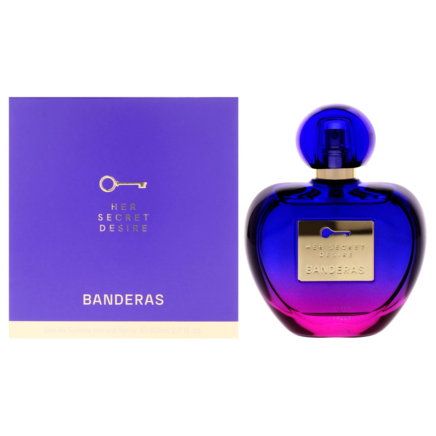 Antonio Banderas Her Secret Desire 2.7 oz EDT Spray for Women