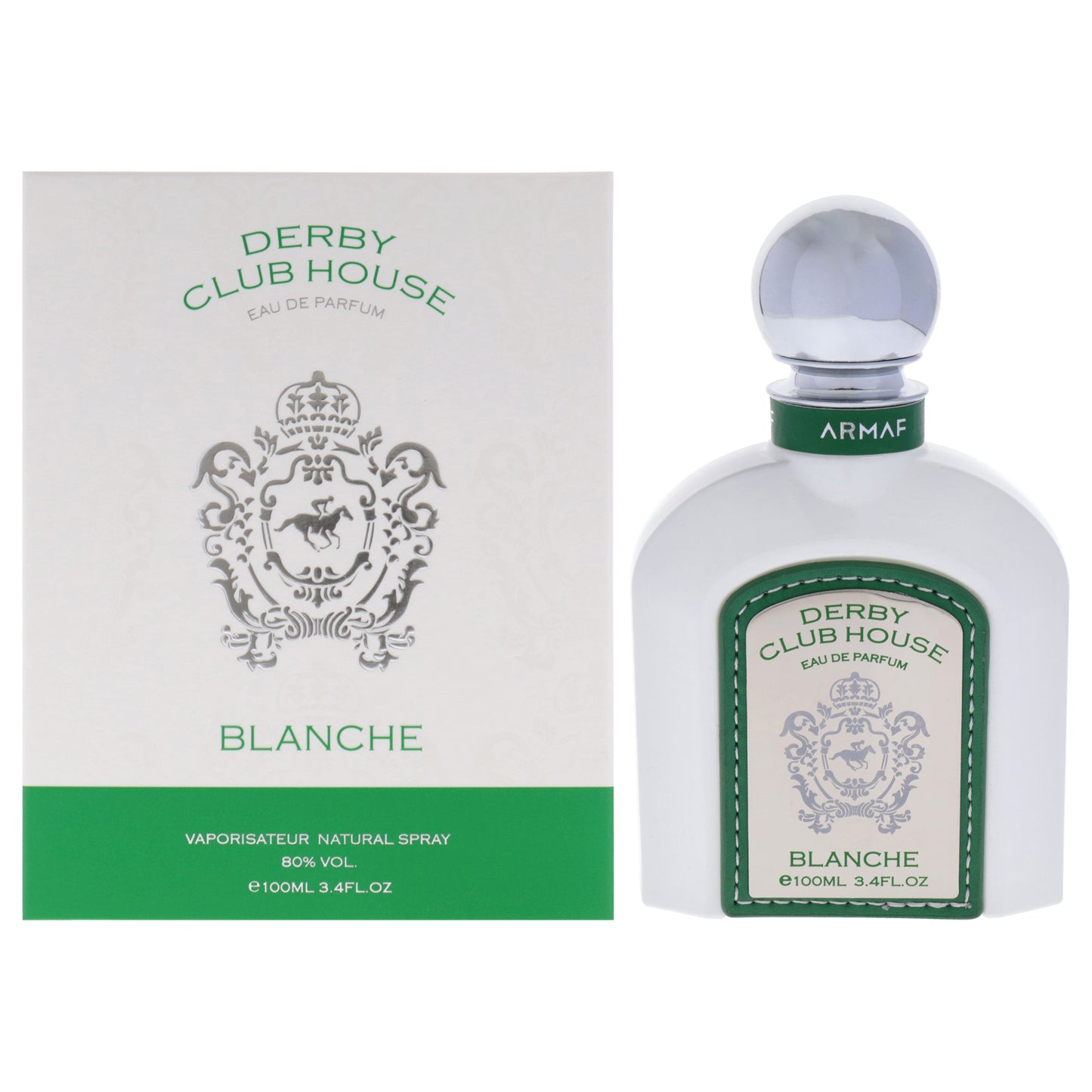 Armaf Derby Club House Blanche 3.4 oz EDP Spray for Men