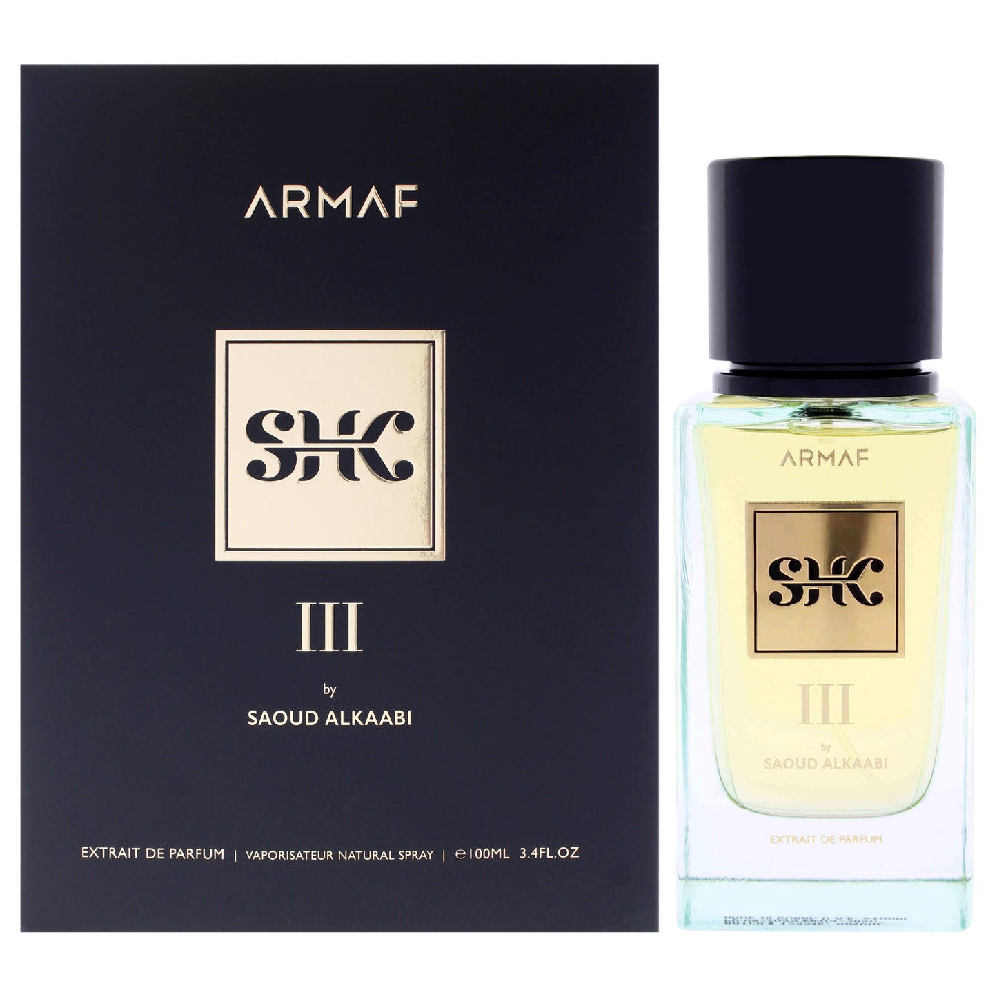 Armaf Shk III 3.4 oz Extrait De Parfum Spray for Men