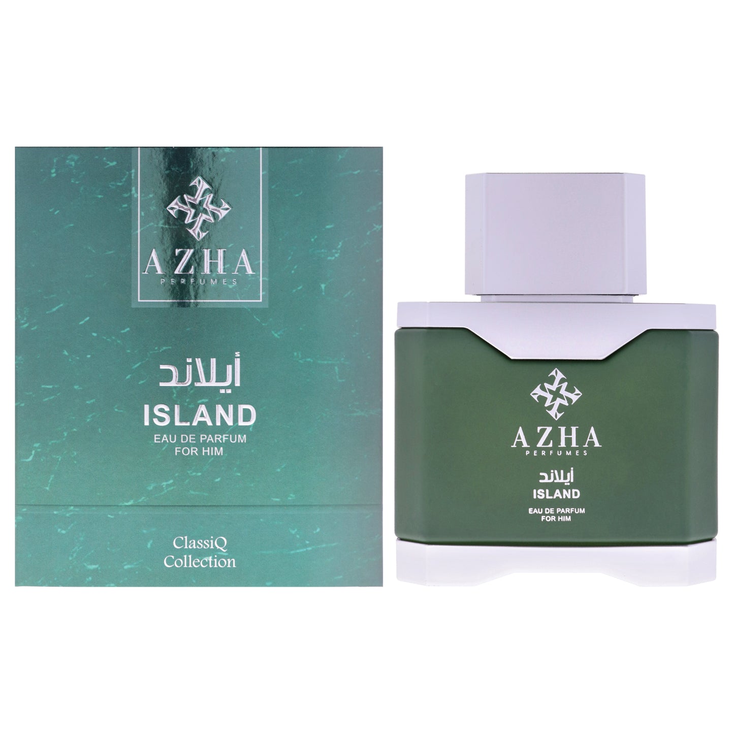 Azha Classiq Collection - Island 3.3 oz EDP Spray for Men