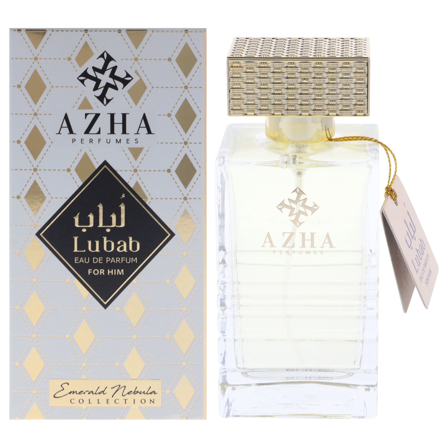 Azha Emerald Nebula Collection - Lubab 3.3 oz EDP Spray for Men