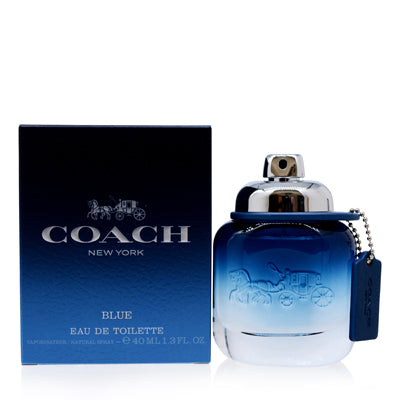 Coach Blue for Men Eau de Toilette Spray for Men, 1.3 oz (40 ml)