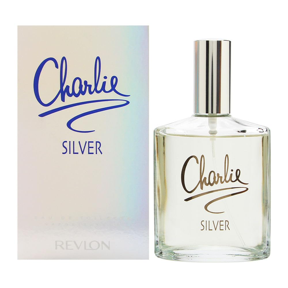 Revlon Charlie Silver for WomenEau De Toilette Spray, 3.4 Ounce