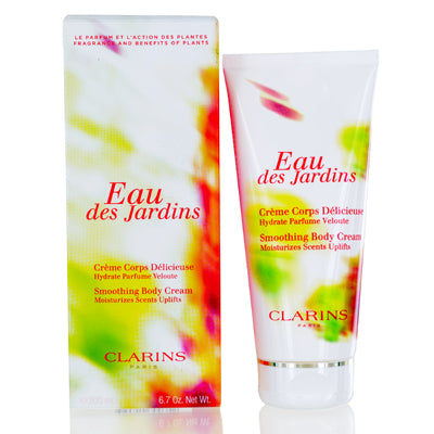 Clarins Eau Des Jardins Body Cream 6.7 OZ
