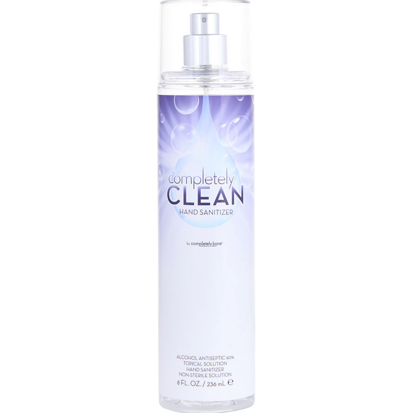 Completely Bare Completely Clean Hand Sanitizer Spray 4.2 oz and 8 oz
