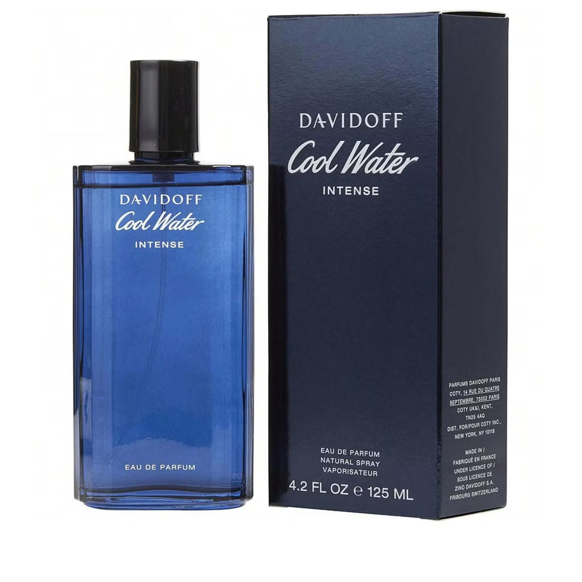 Davidoff Coolwater Intense Eau De Parfum Natural Spray For Men 4.2 oz