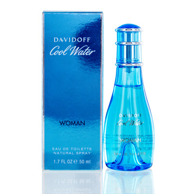Davidoff Cool Water Woman Eau de Toilette Spray 1.7 OZ for Women