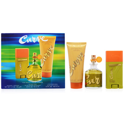 Liz Claiborne Curve Men 3-Piece Gift Set for Men