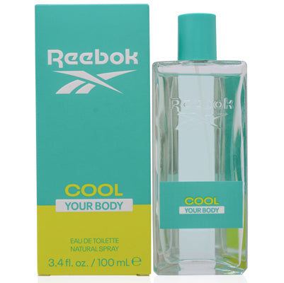 Reebok Cool Your Body Eau de Toilette Spray for Women, 3.4 oz (100 ml)