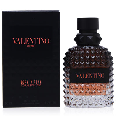 Valentino Born In Roma Coral Fantasy Eau de Toilette 1.7 OZ for Men