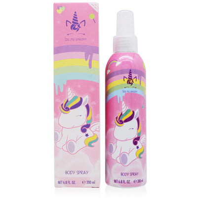 Air Val International Eau My Unicorn Body Spray for Kids, 6.8 oz (200 ml)