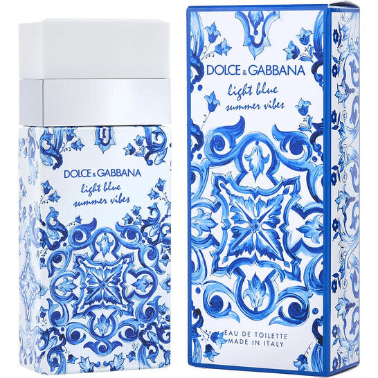 Dolce & Gabbana Womem Light Blue Summer Vibes EDT Spray 3.4 oz