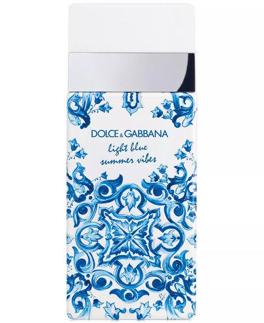 Dolce & Gabbana Light Blue Summer Vibes Perfume for Women Eau De Toilette Spray 3.3 oz