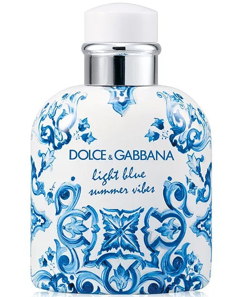 Dolce & Gabbana Light Blue Summer Vibes Cologne for Men Eau De Toilette Spray 4.2 oz