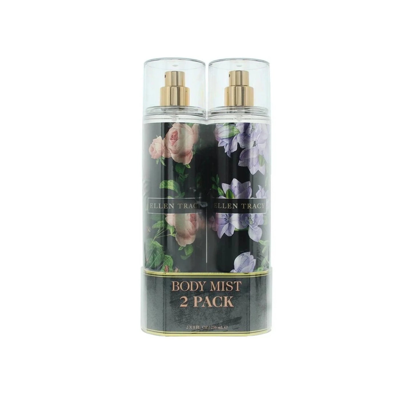 Ellen Tracy Floral Courageous and Radiant Duo Women Mist Gift Set