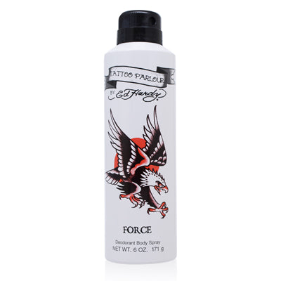 Christian Audigier Ed Hardy Tattoo Parlour Force Deodorant Spray 6.0 OZ for Men