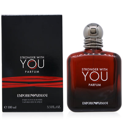 Giorgio Armani Emporio Stronger With You Parfum Spray for Men, 3.4 oz (100 ml)