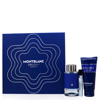 Montblanc Explorer Ultra Blue Gift Set for Men