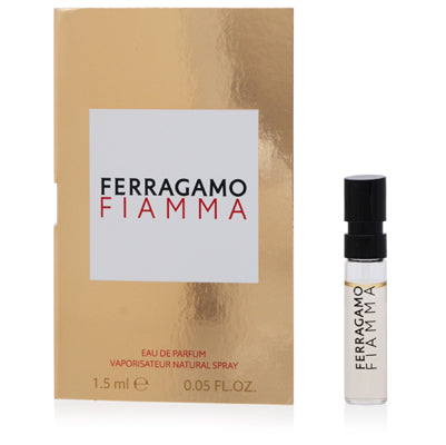 Salvatore Ferragamo Ferragamo Fiamma Eau de Parfum Spray for Women, 0.05 oz (1 ml)