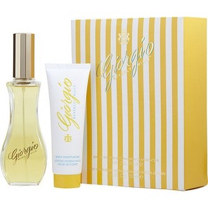 Giorgio Beverly Hills 3 oz EDT spray and 1.6 oz body lotion Set For Women