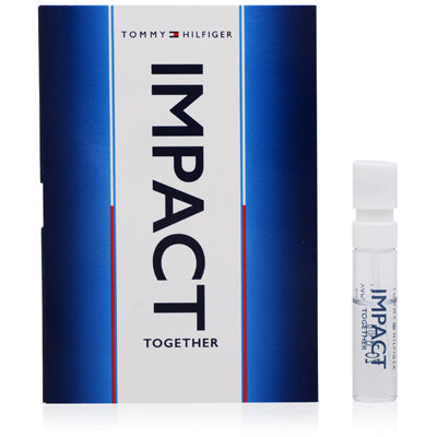 Tommy Hilfiger Impact Together Eau de Toilette Spray for Men, 0.05 oz (1 ml)