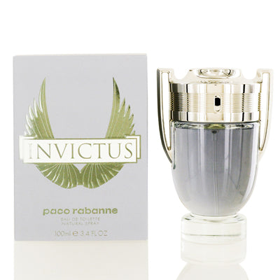 Paco Rabanne Invictus Eau de Toilette Spray for Men, 3.4 oz (100 ml)