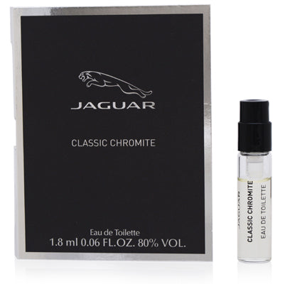 Jaguar Classic Chromite Eau de Toilette Spray for Men, 0.06 oz (2 ml)