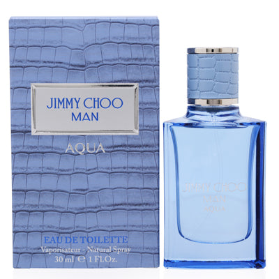 Jimmy Choo Man Aqua Eau de Toilette Spray for Men, 1 oz (30 ml)