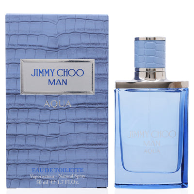 Jimmy Choo Man Aqua Eau de Toilette Spray for Men, 1.7 oz (50 ml)
