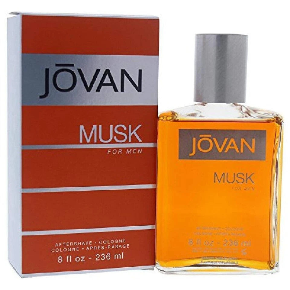 Jovan Musk 8 oz Aftershave Cologne for Men