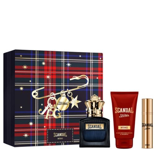 Jean Paul Gaultier Scandal Pour Homme Intense Eau de Parfum 3-Piece Gift Set for Men
