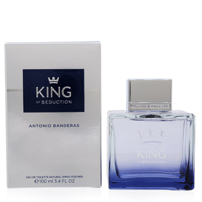Antonio Banderas King Of Seduction Eau de Toilette 3.4 OZ for Men