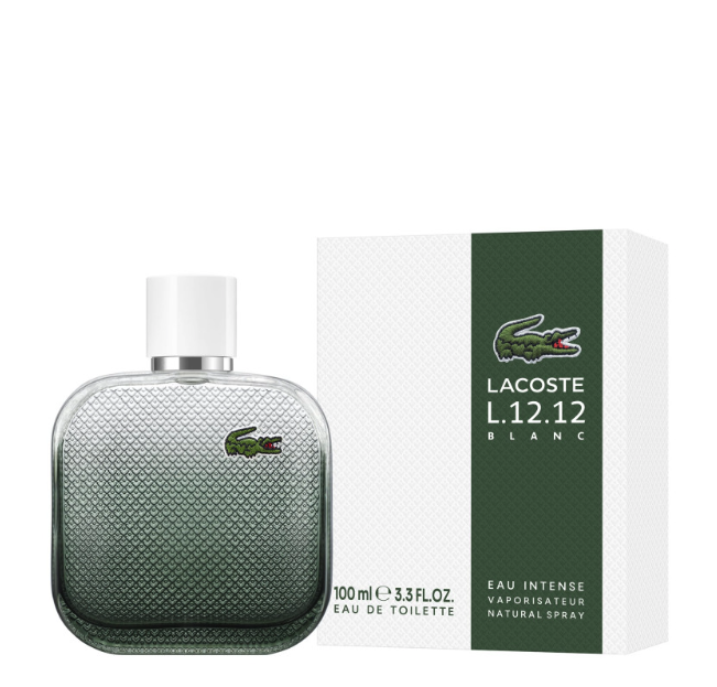 Lacoste Men's L.12.12. Blanc Eau Intense EDT 3.4 oz